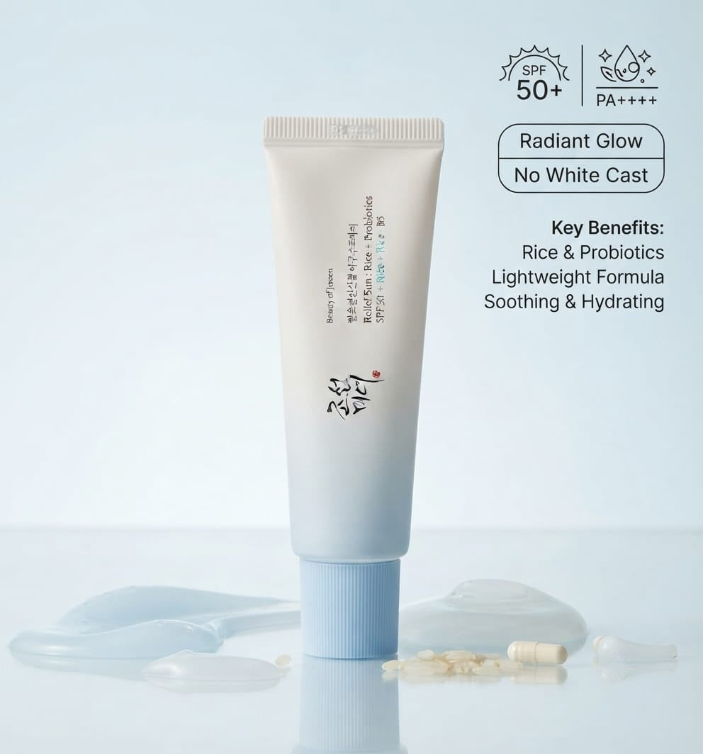 Beauty of Joseon Rice + B5 Aqua-Fresh Sun Serum SPF50+ PA++++