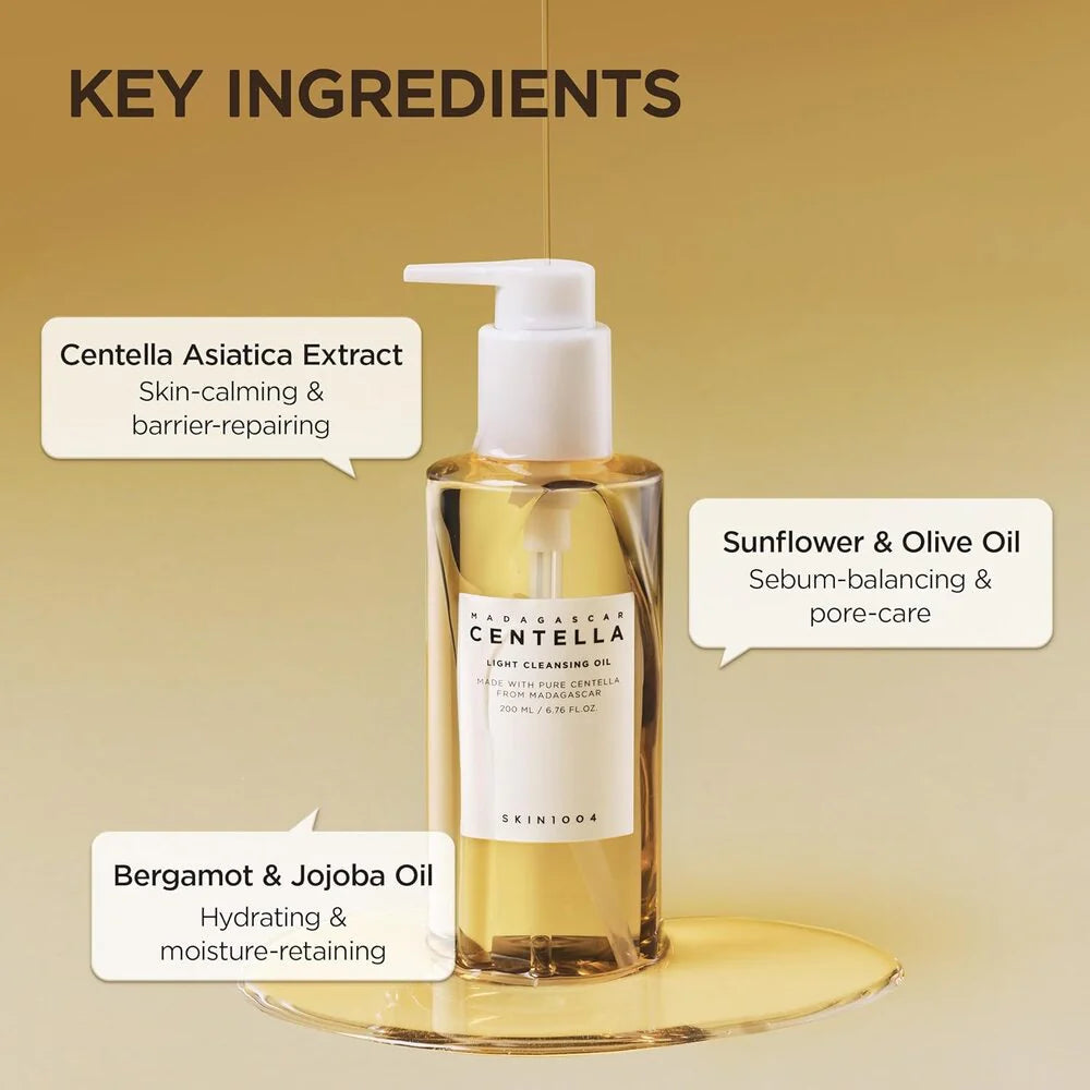 SKIN1004 Madagascar Centella Light Cleansing Oil (200Ml)