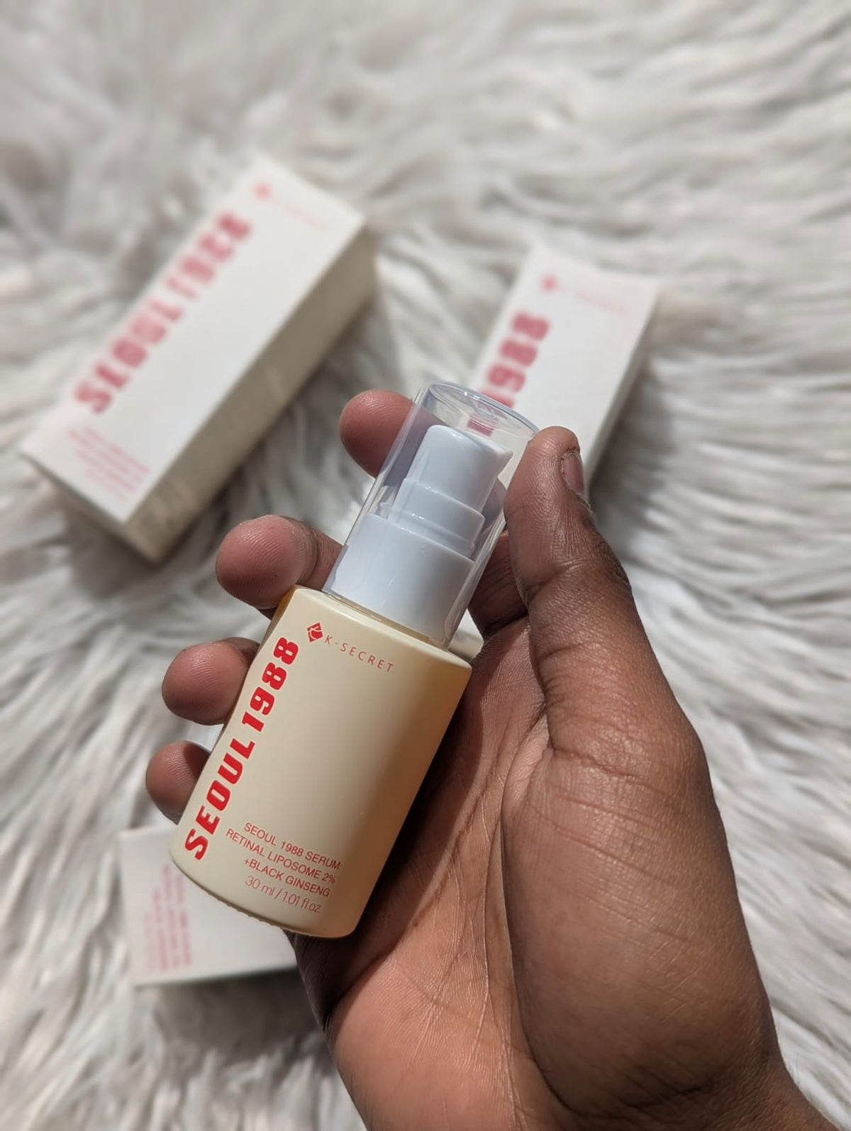 K-Secret Seoul 1988 Retinol & Black Ginseng Serum - 30ml By Lishéa