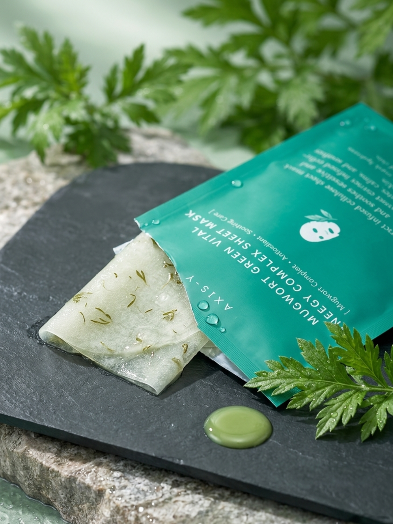 AXIS-Y Mugwort Green Vital Energy Complex Sheet Mask