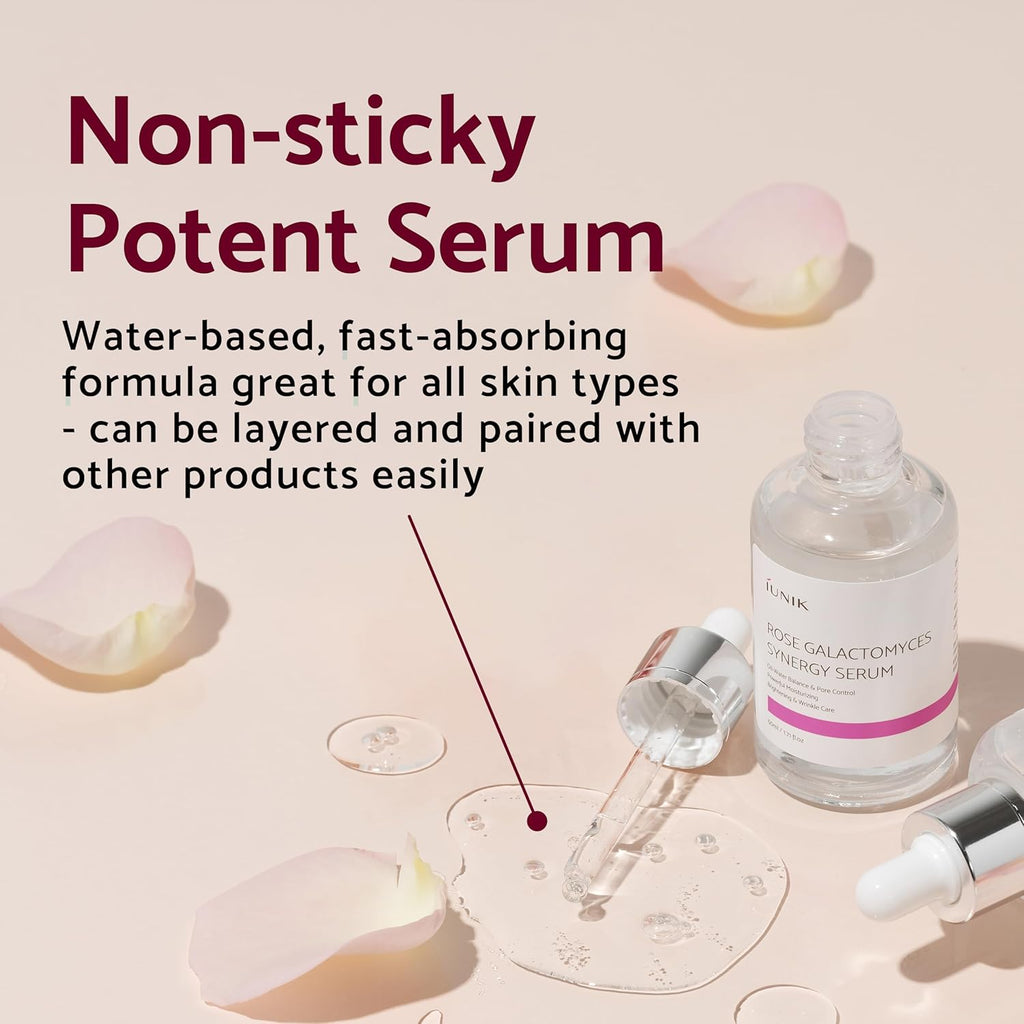 iUNIK Rose Galactomyces Synergy Serum — Lishéa