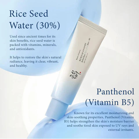 Beauty of Joseon Rice + B5 Aqua-Fresh Sun Serum SPF50+ PA++++