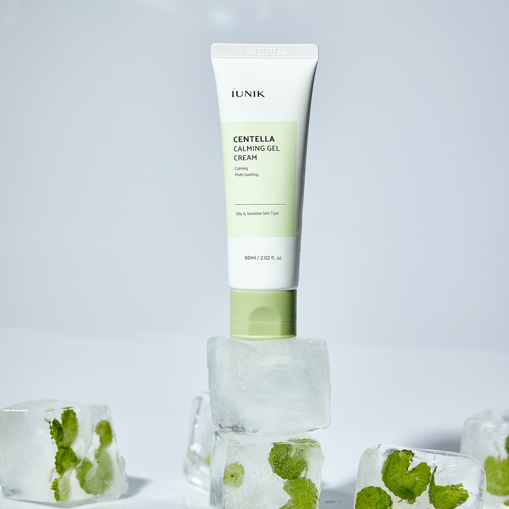 iUNIK Centella Calming Gel Cream 60ml – Soothing & Hydrating Face Moisturizer