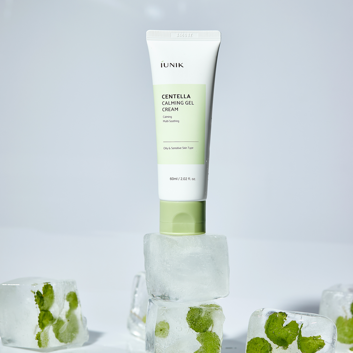 iUNIK Centella Calming Gel Cream 60ml – Soothing & Hydrating Face Moisturizer