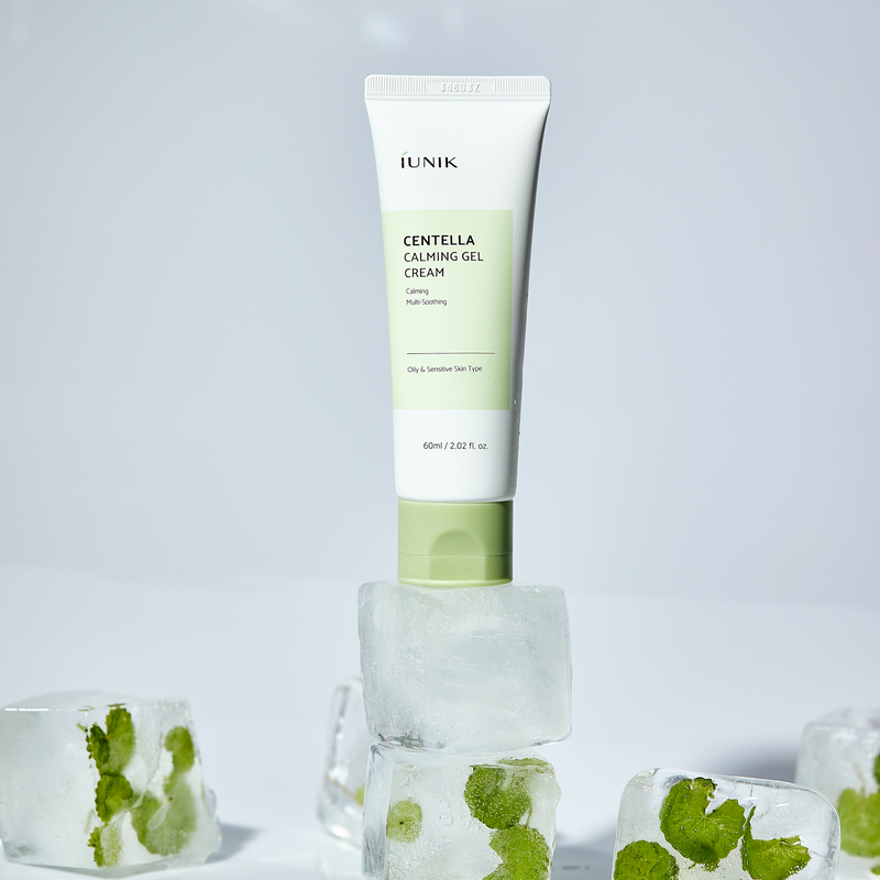 iUNIK Centella Calming Gel Cream 60ml – Soothing & Hydrating Face Moisturizer