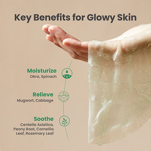 AXIS-Y Mugwort Green Vital Energy Complex Sheet Mask