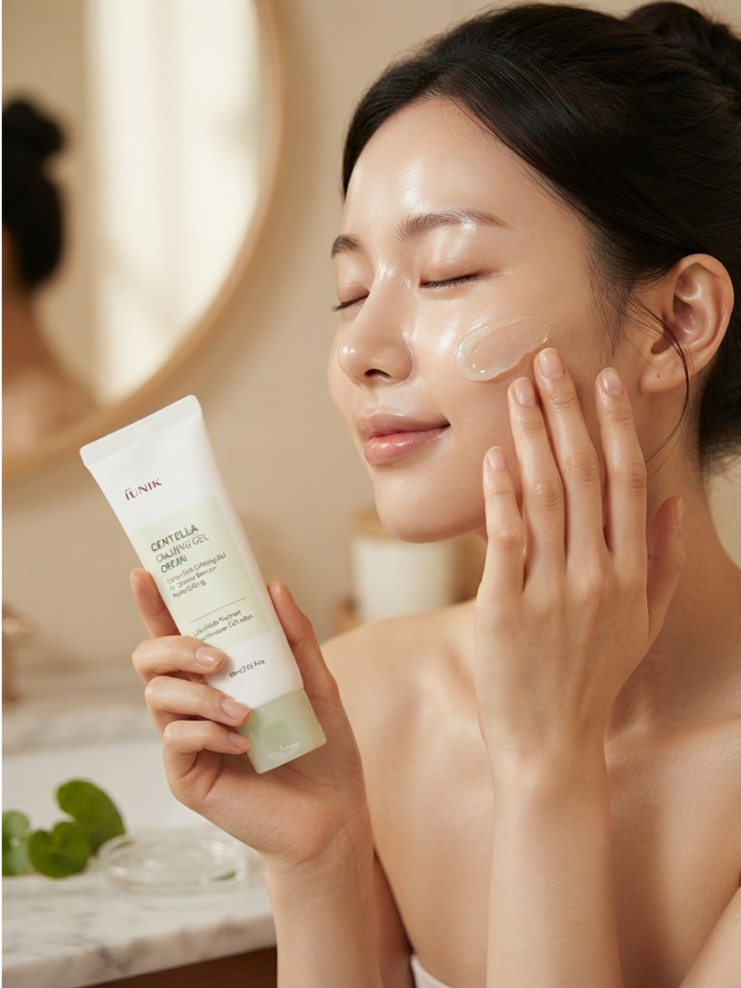 iUNIK Centella Calming Gel Cream 60ml – Soothing & Hydrating Face Moisturizer