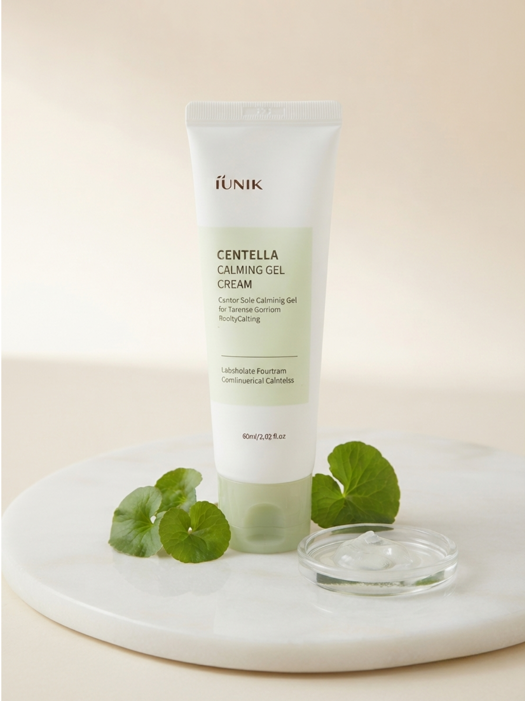 iUNIK Centella Calming Gel Cream 60ml – Soothing & Hydrating Face Moisturizer