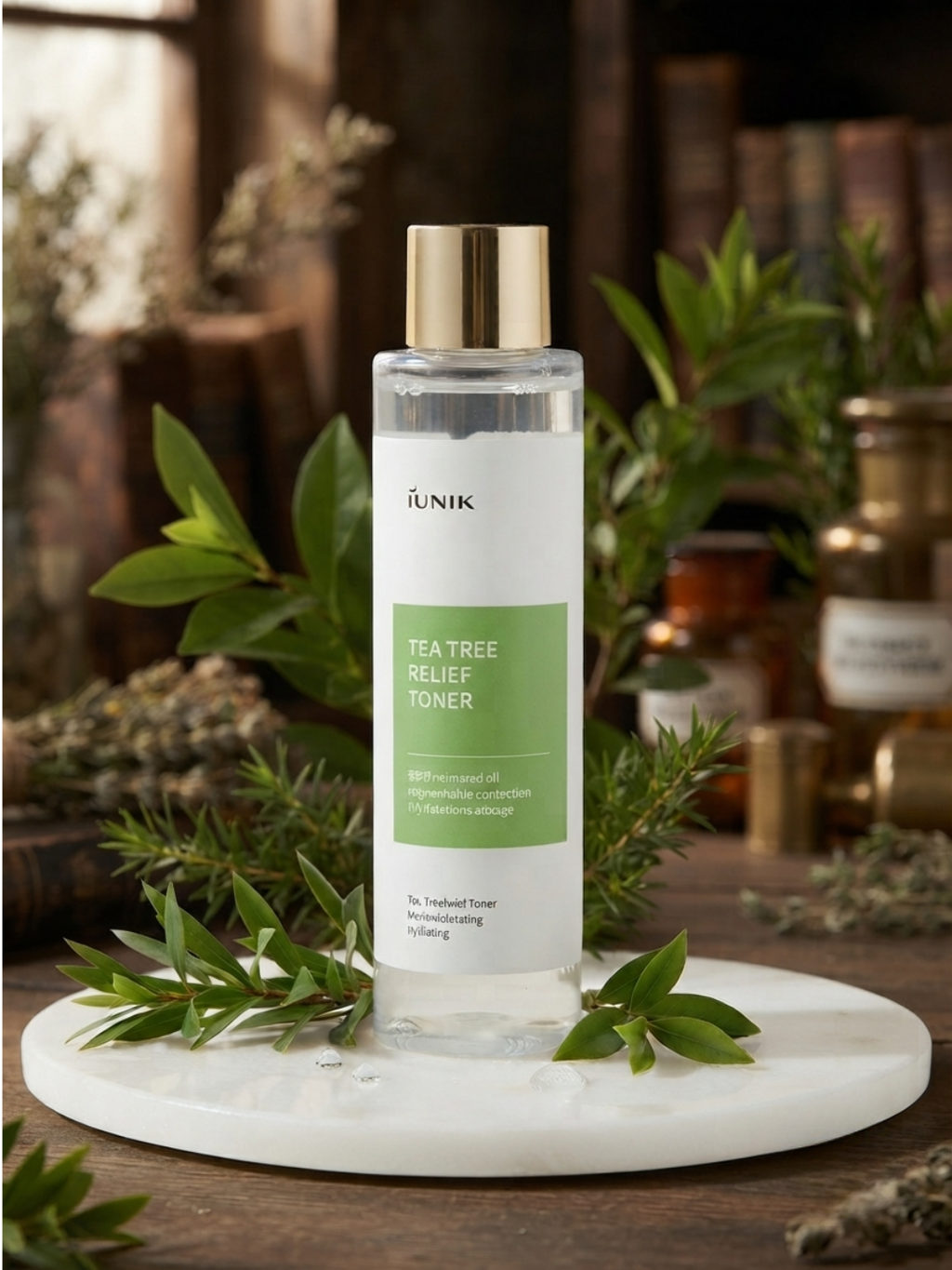 iUNIK Tea Tree Relief Toner – Soothing & Hydrating Facial Toner for Blemish-Prone Skin
