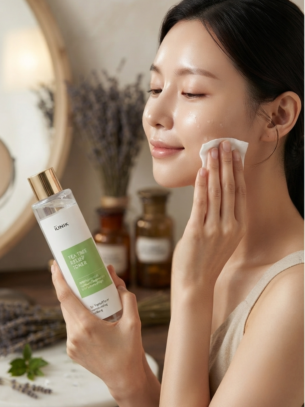 iUNIK Tea Tree Relief Toner – Soothing & Hydrating Facial Toner for Blemish-Prone Skin