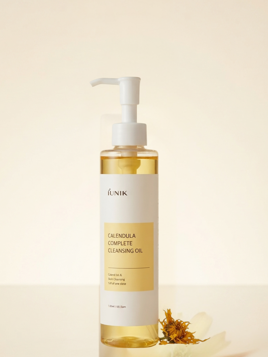 iUNIK Calendula Complete Cleansing Oil 200ml – Makeup & Sunscreen Remover